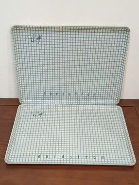 Nordstrom Cafe Plastic Serving Trays - Vintage!